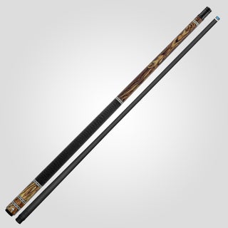 Rhino RETR&Ocirc; Pool Cue - Bocote - Crocodile Embossed Microfiber Leather Wrap