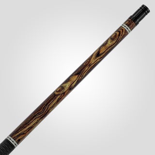Rhino RETR&Ocirc; Pool Cue - Bocote - Crocodile Embossed Microfiber Leather Wrap