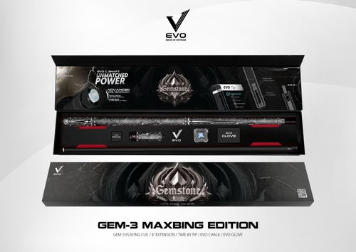 EVO Gemstone Nightglow&ndash; Biljardikeppi